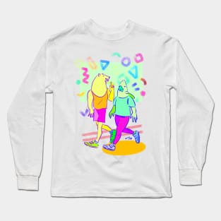 WALKING AND TALKING Long Sleeve T-Shirt